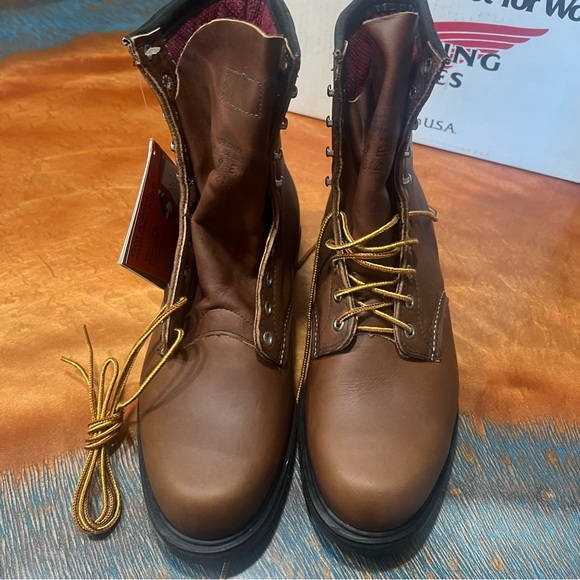 VTG New Red Wings 1212 SUPERSOLE MEN'S INSULATED WATERPROOF boot - Picture 5 of 16